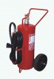 Pojízdný práškový hasicí přístroj s 50kg hasiva